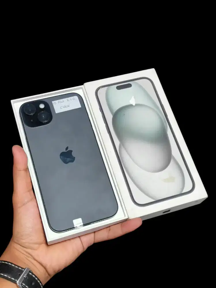 IPHONE 15 PLUS 256GB BLACK