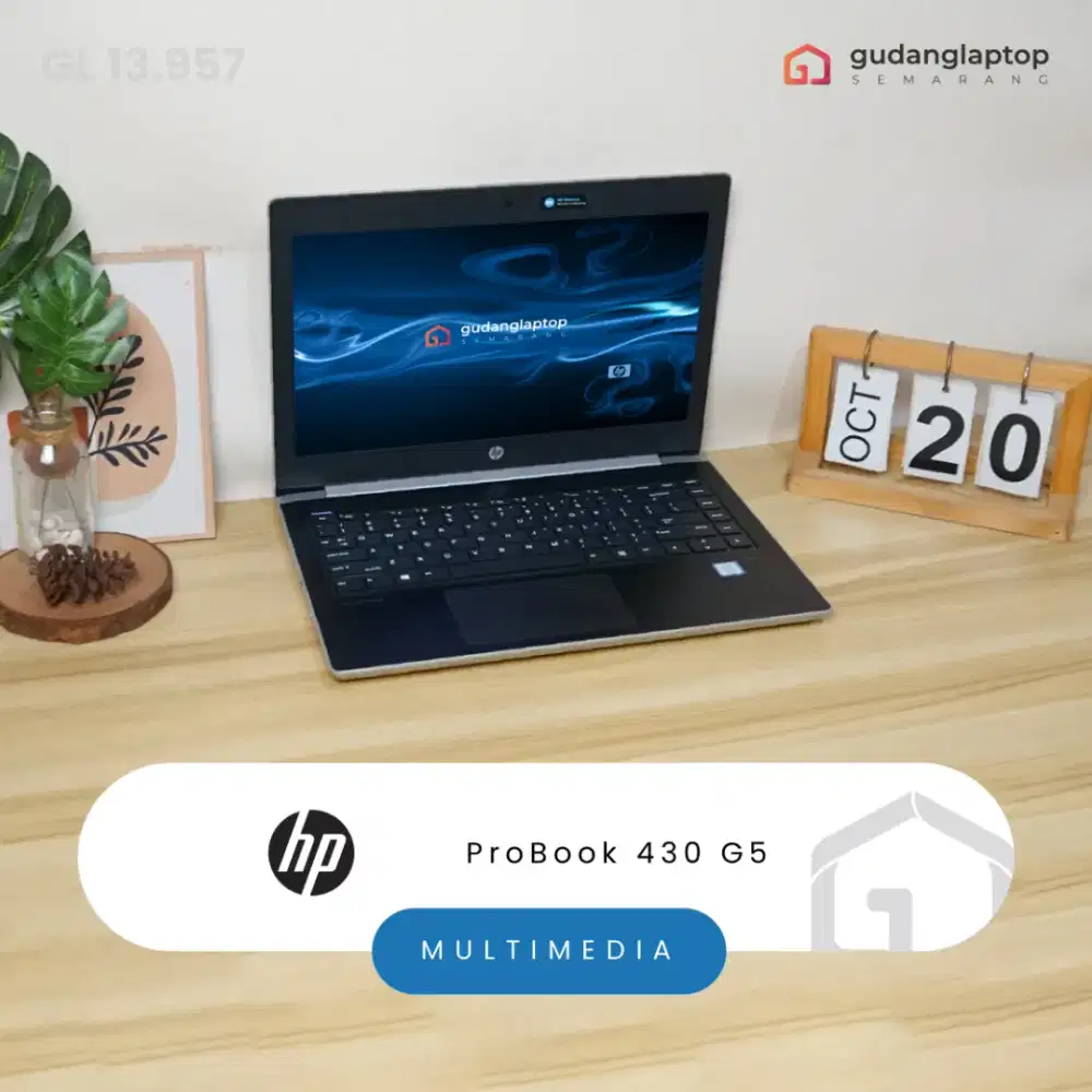 HP ProBook 430 G5
INTEL Core i3 - 7020U 4GB/256GB
