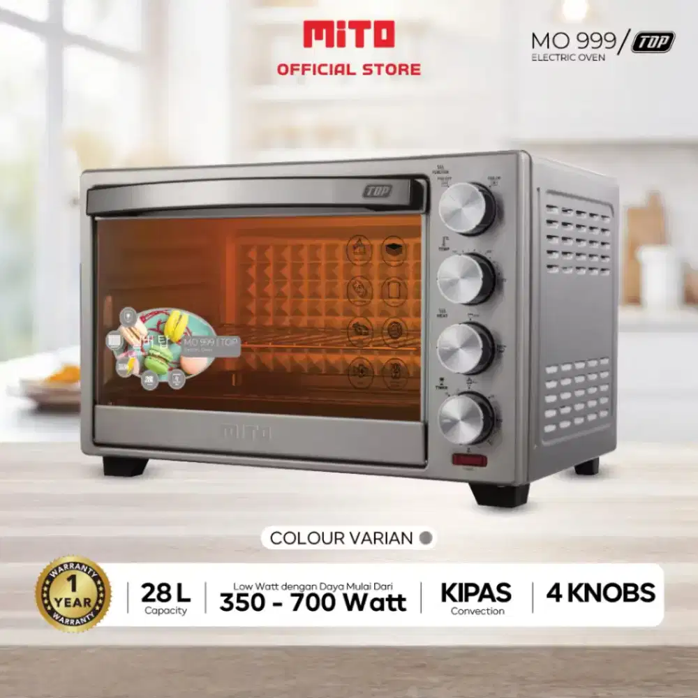 OVEN MITO MO 999 SILVER