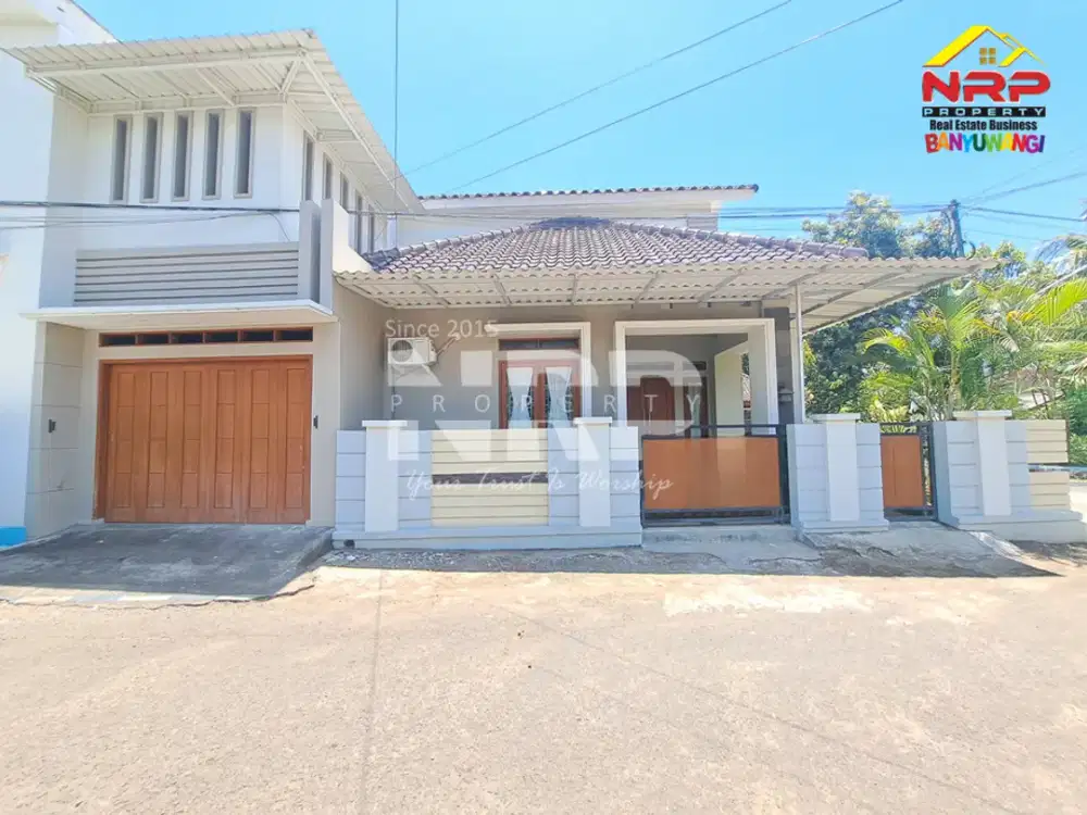 Dijual Rumah 2 lantai siap huni dengan desain modern dan lokasi strategis di Klatak Banyuwangi