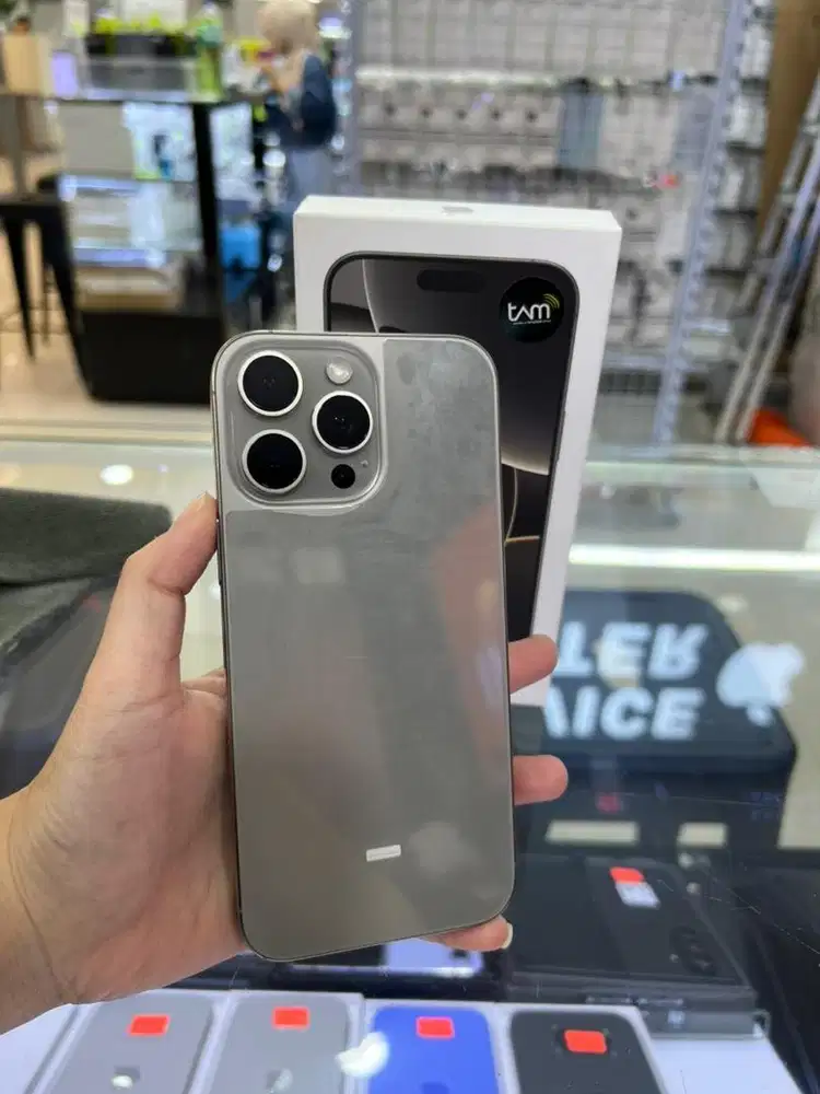 SECOND IPHONE 16 PRO MAX 256GB EX IBOX MULUS GARANSI ON PANJANV