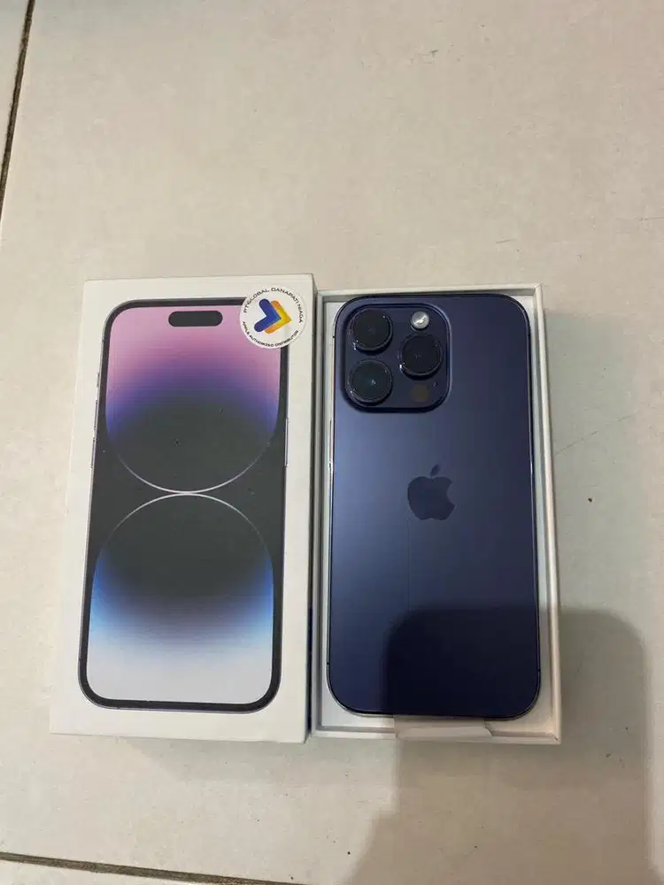 Dijual iphone 14Pro 128GB Deep Purple Blibli