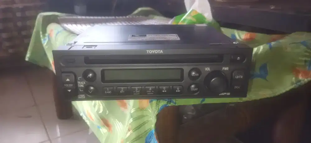 Head unit toyota avanza