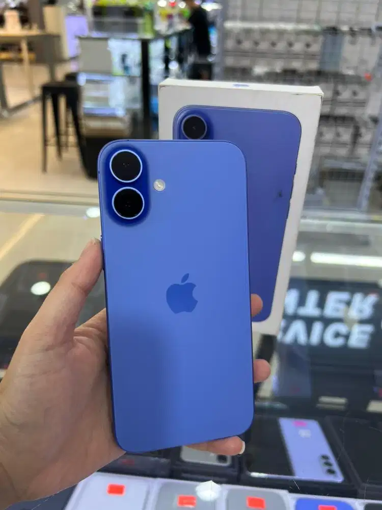 SECOND IPHONE 16 PLUS 128GB EX IBOX MULUS GARANSI ON PANJANG