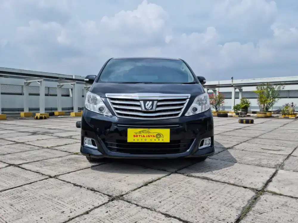 TOYOTA ALPHARD 2012 G ATPM HITAM