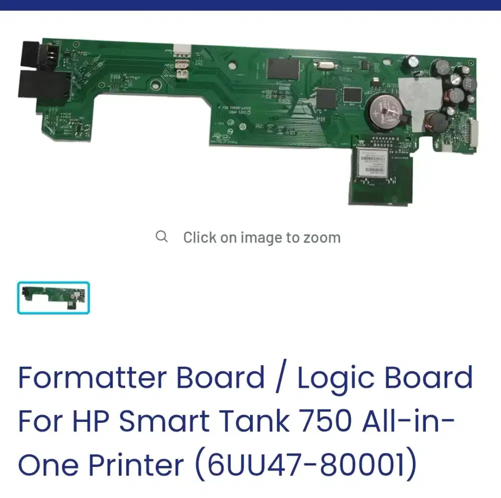 Mesin printer Hp smart tank 750