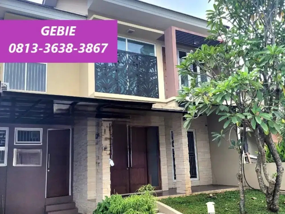 Rumah FULLY FURNISHED SIAP HUNI Permata Bintaro GB-17460