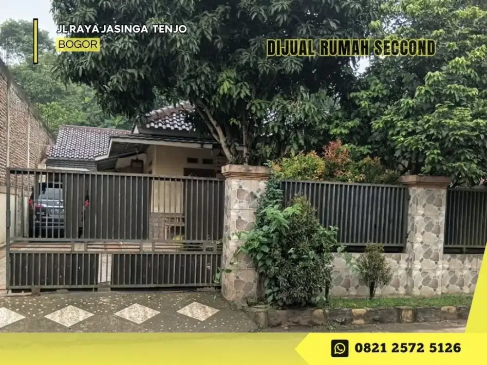 Jual Rumah 745JT CASH LT321 di Jl Raya Jasinga Tenjo Bogor