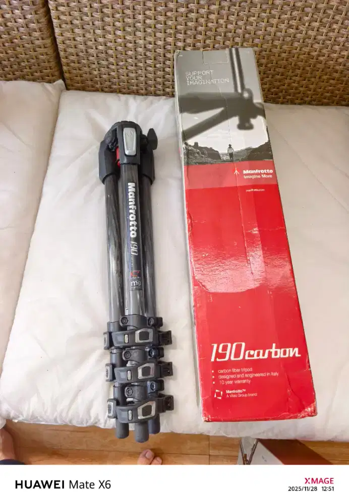 Tripod manfrotto mt190cxpro4 carbon