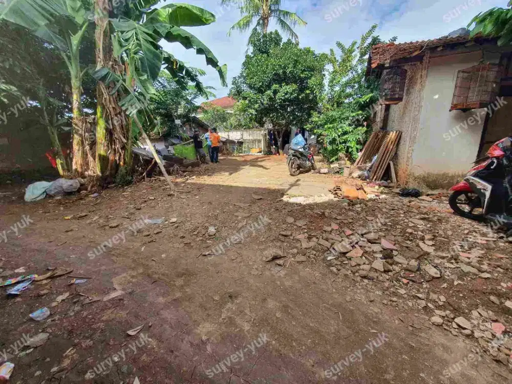 tanah kavling -+ 40 m2 ada 2 kavling di area bintaro pondok pucung