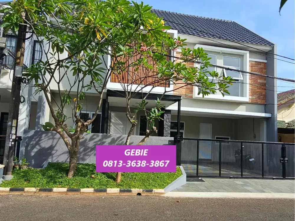 Rumah Fresh Baru Siap Huni di Cluster Maleo Bintaro Sektor 9 GB-17410