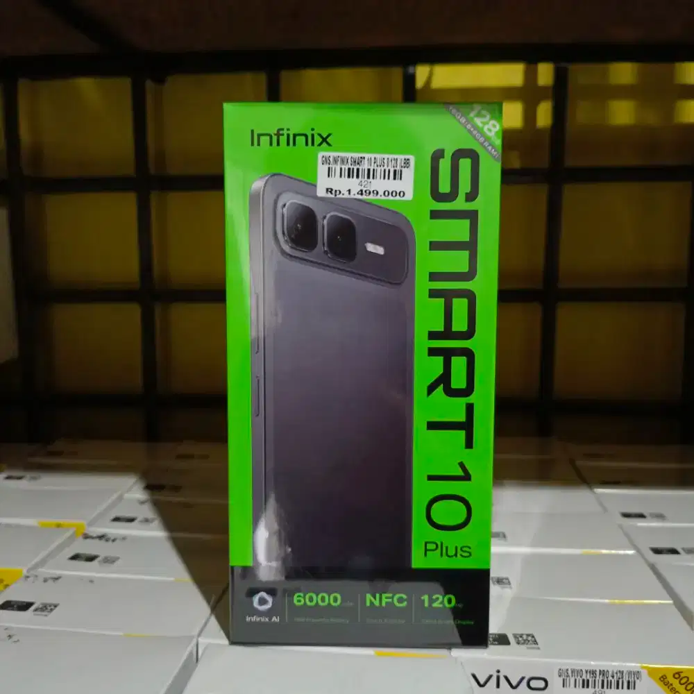 INFINIX SMART 10 PLUS 16/128GB 'ATLANTIS DAHSYAT'