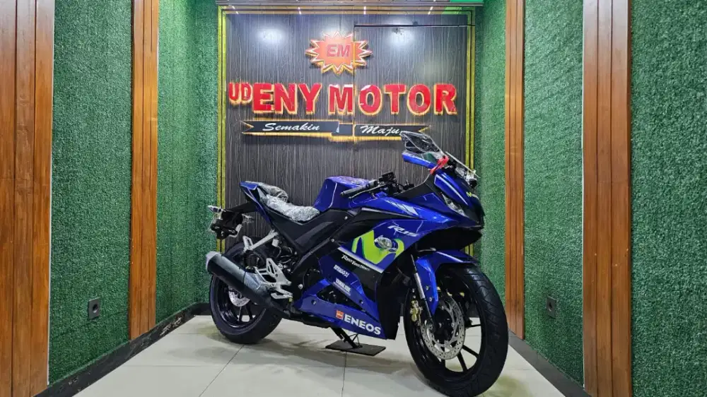 ENY MOTOR - GERCEP! YAMAHA R15 V3 155 MOVISTAR 2017 - KM 7RB