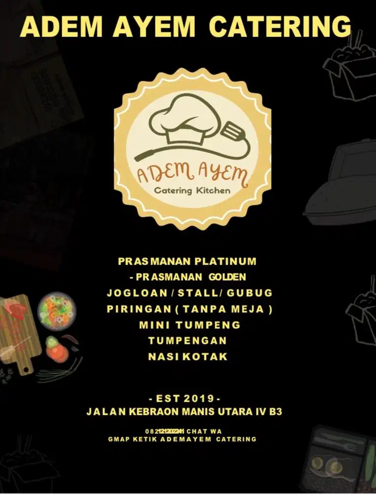 Catering presmanan pesta nasi kotak dll