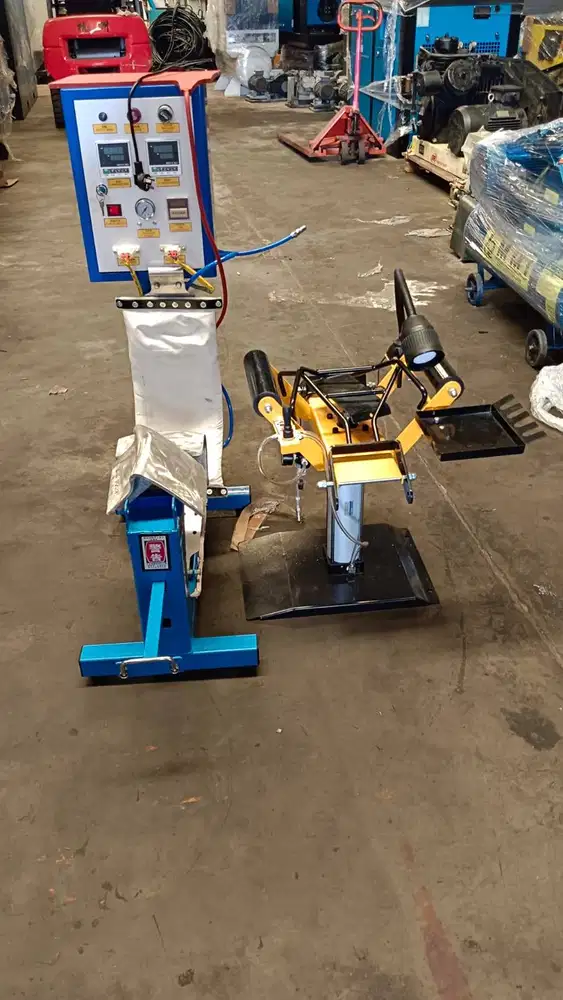 Mesin Pengepresan ban dan generator (sepaket)