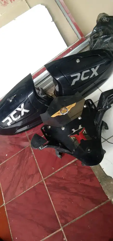 jual tameng dan box pcx