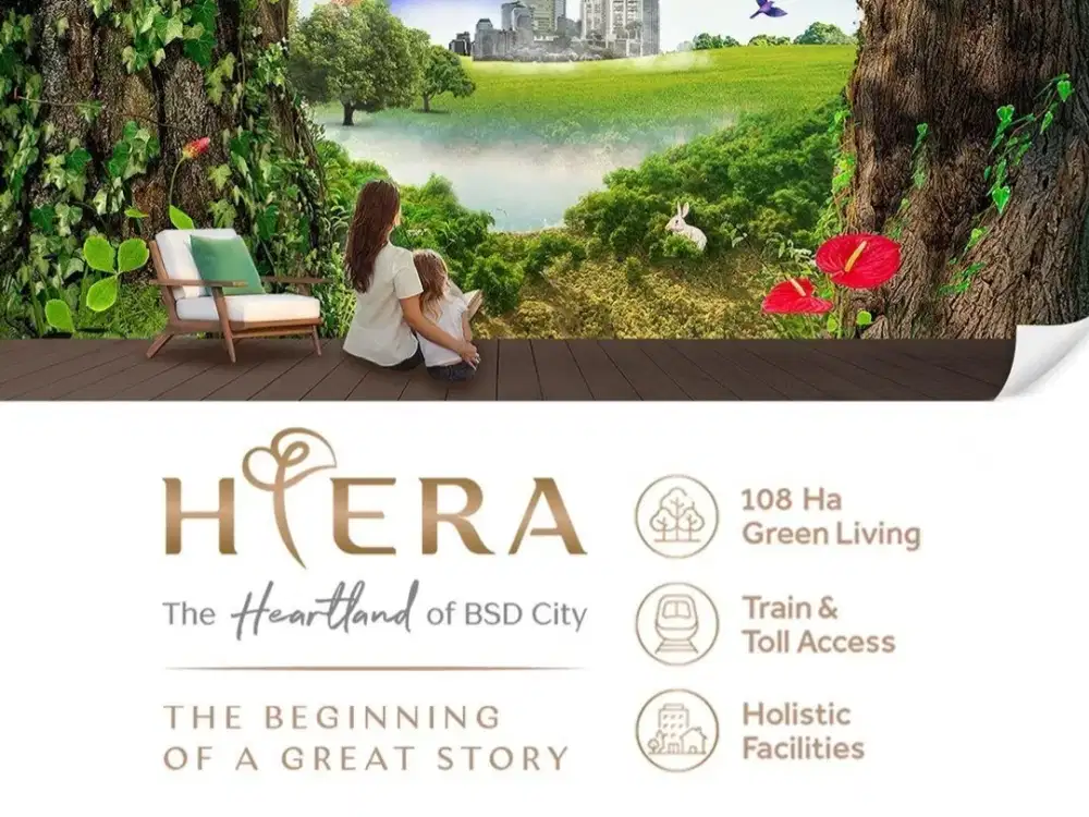 Rumah Premium Spek Mewah Terintegrasi Tol Serpong & Stasiun BSD