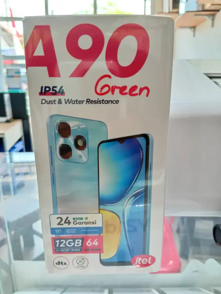 1JTA ITEL A90, RAM 4GB ROM 64GB