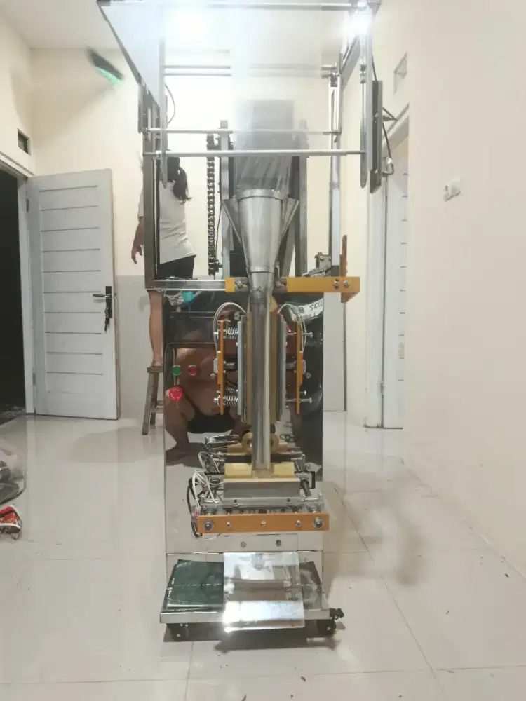 Mesin packaging kemas macroni snack dll