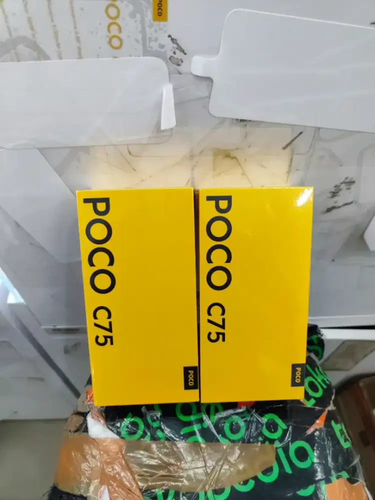 Baruu!! Poco C75 6/128 Resmi 15 bulan