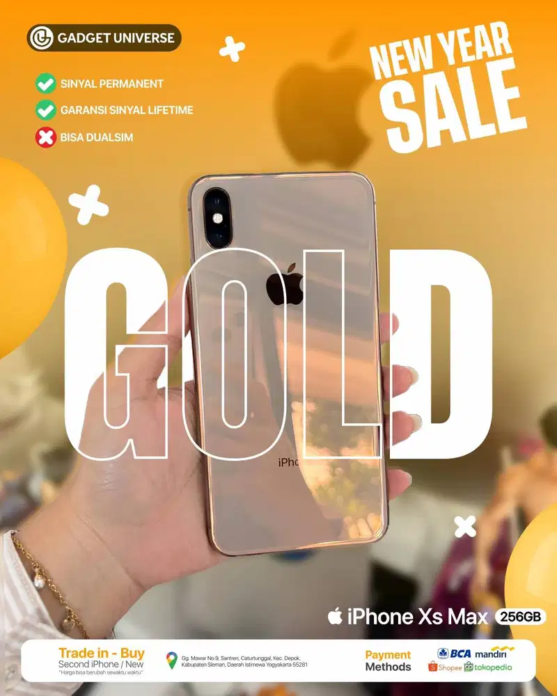 iPhone Xs Max 256Gb Regist Kemenprin