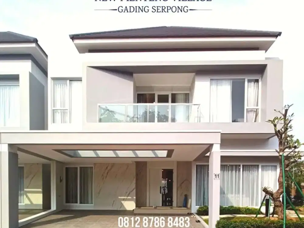 RUMAH MEWAH 2 LANTAI KAMAR UTAMA SUPER LEBAR DI GADING SERPONG