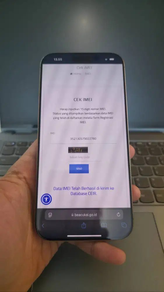 Iphone 16 pro max 256 gb gold resmi bea cukai