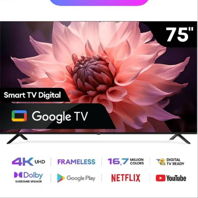 SPC GOOGLE TV 75 INCH 4K QLED - ST 75 FREE BRACKET
