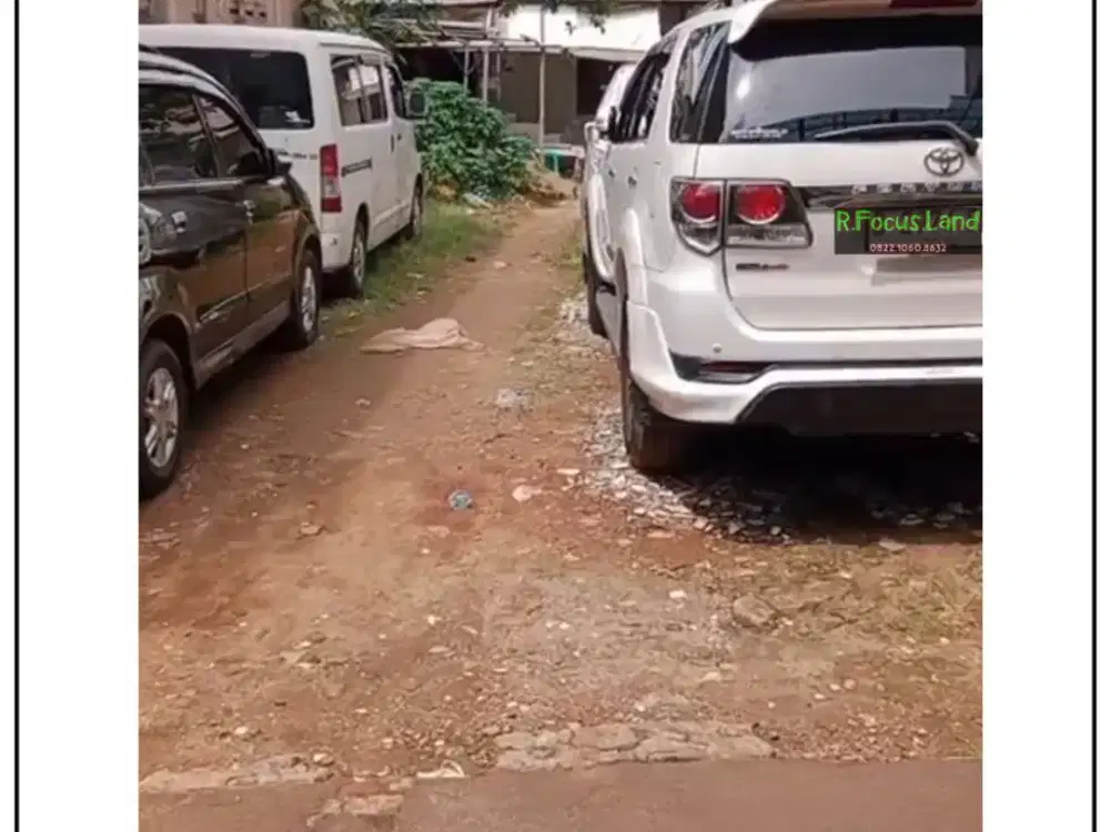 Tanah STRATEGIS Siap Bangun Luas 123 JURANG MANGU pondok aren