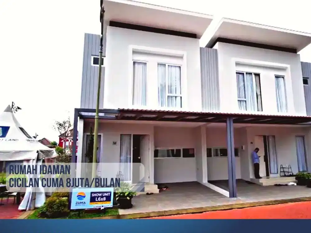 RUMAH 2 LANTAI DI GADING SERPONG FULL FURNISHED DEKAT TOL DAN STASIUN