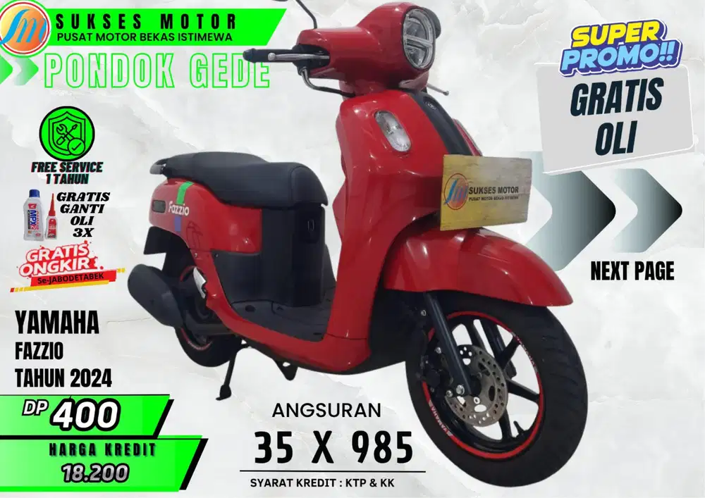 HUT SUKSES MOTOR 27-29 NOV DAPATKAN PROMO CASHBACK 250 RB