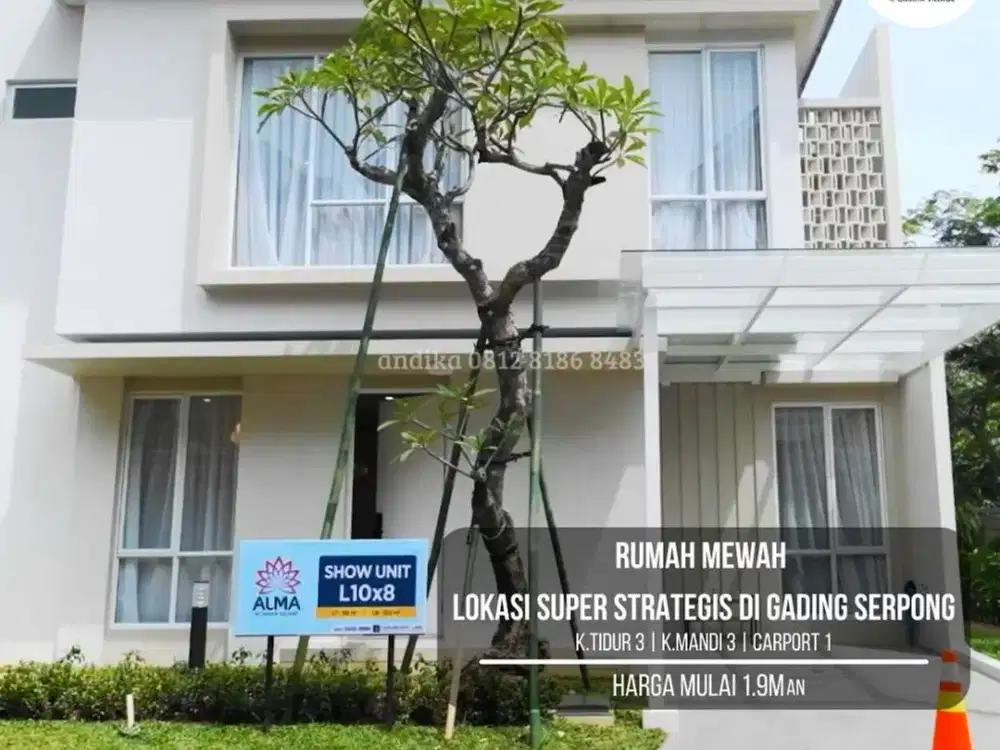 RUMAH MEWAH 2 LANTAI PALING LARIS DI GADING SERPONG BSD