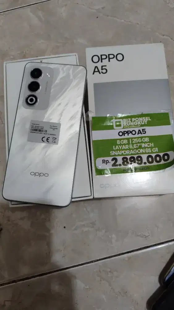 Oppo a5 ram besar 8/256 bisa kredit bunga 0%