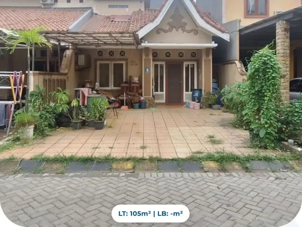 rumah dijual lelang , Perum Taman Kenari Nusantara, nagrak, gunung putri , bogor