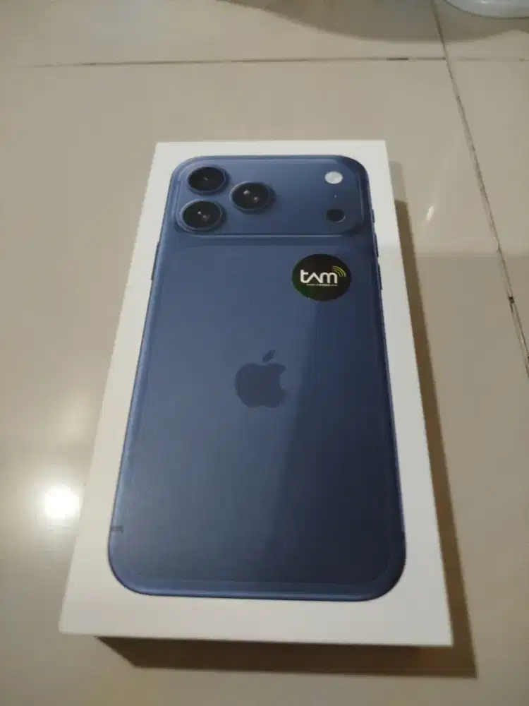 Iphone 17 promax 256gb blue segel garansi ibox