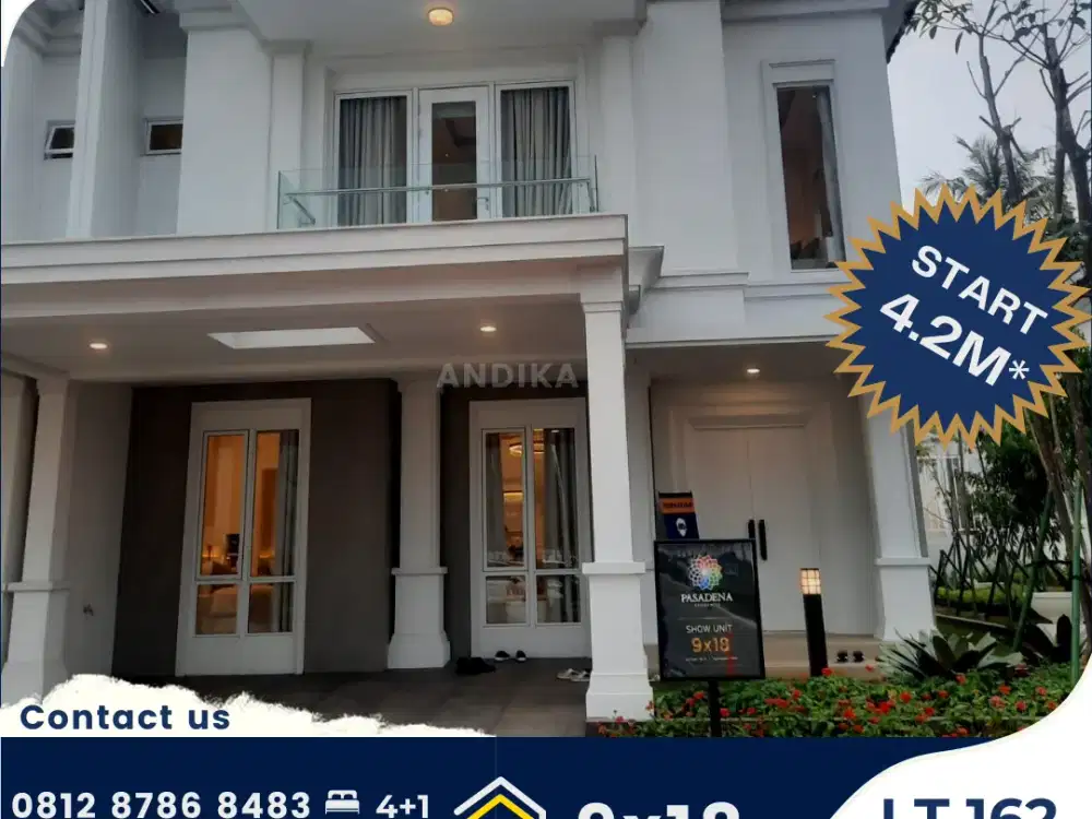 Rumah Mewah 2 Lantai di Gading Serpong Tangerang Super Strategis