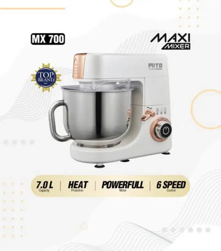 MIXER MITO MX700 WHITE  ( 7 LTR)