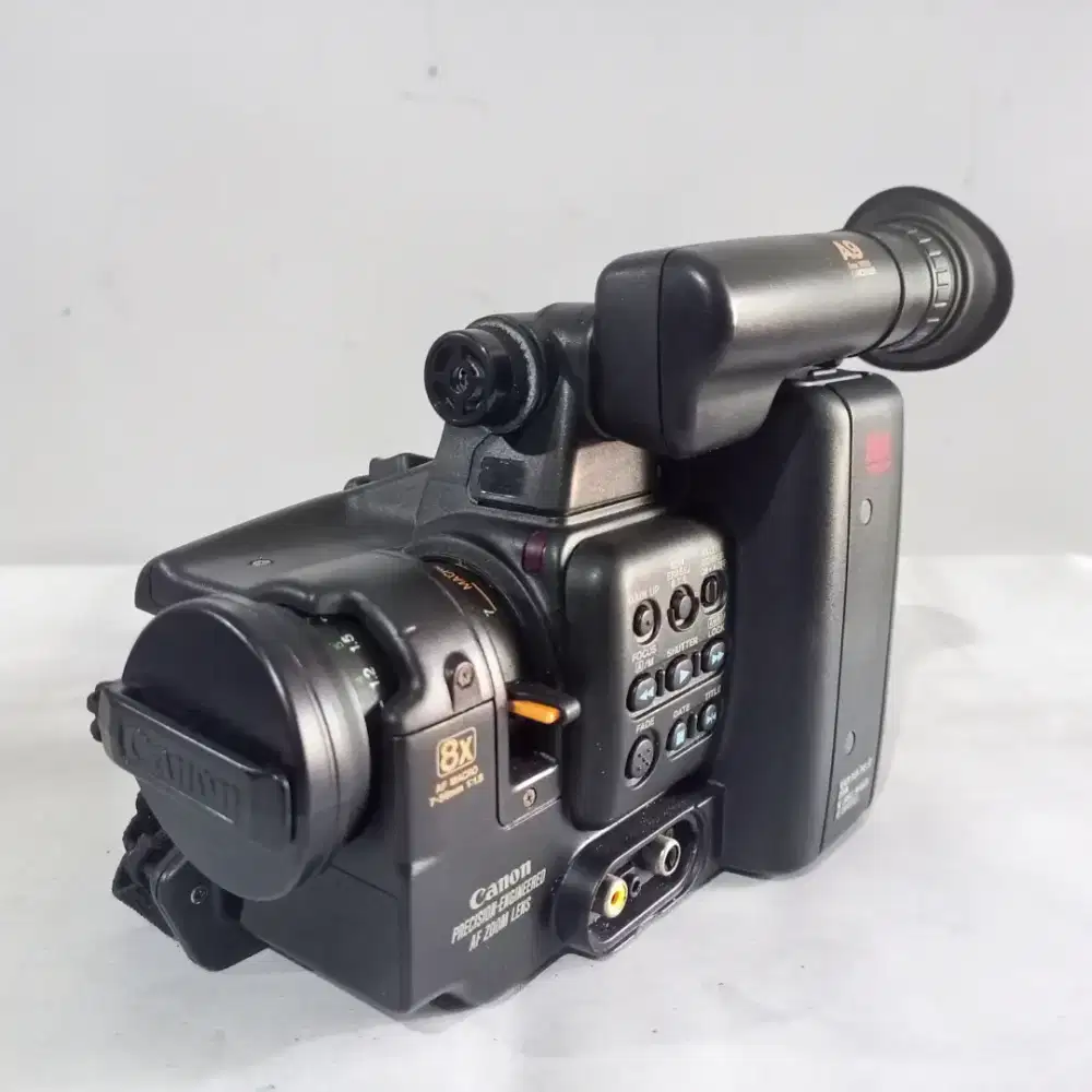 Vintage 1991 Canon A9 8mm Video Camcoder • Kamera Untested Display