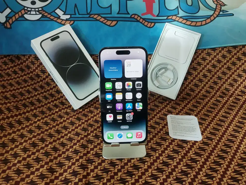 IPHONE 14 PRO 256GB SPACE BLACK DIGIMAP RESMI INDO LKP OEM MINUS BS TT