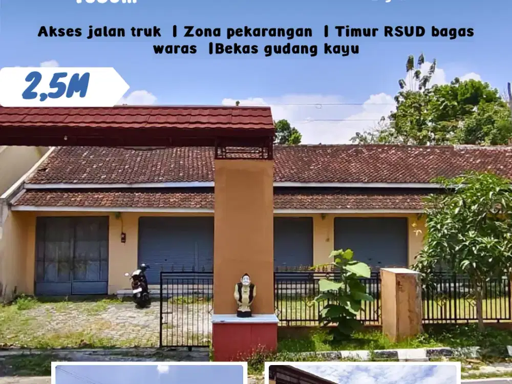 Dijual Gudang Lokasi Ngemplak, Kalikotes