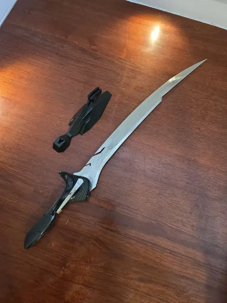 PEDANG alita The movie battle angel sword bahan baja taham karat