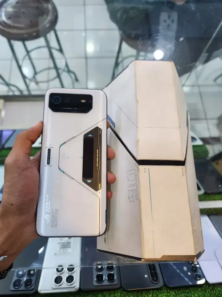 Rog 6 pro 18/512gb fullset ori mulus likenew