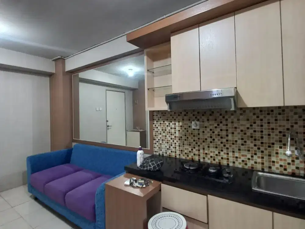 Sewa 2kamar Apartemen gading Nias EMERALD lt 17 full furnished