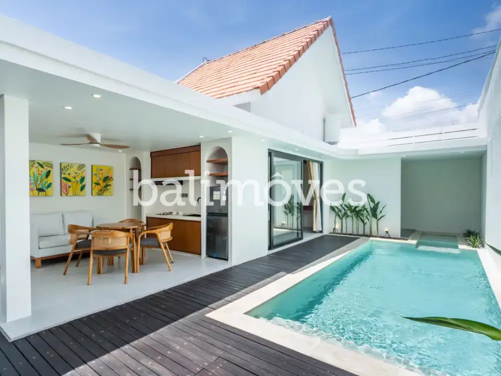 Villa Modern Baru dengan Dua Kamar Tidur di Kesiman