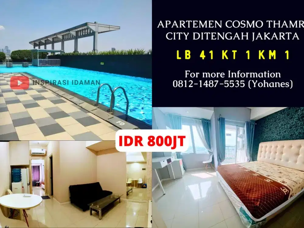 Apartemen Cosmo Thamri City Ditengah Jakarta