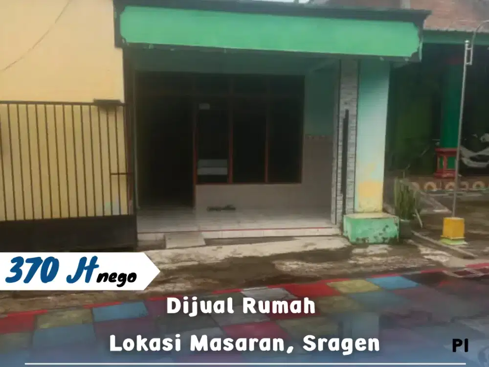 Dijual Rumah Lokasi Masaran, Sragen