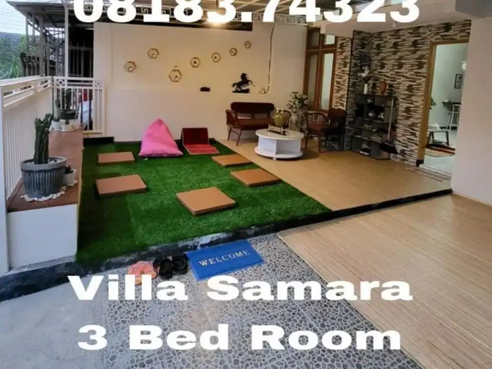 DISEWAKAN VILLA TENGAH KOTA BATU DEKAT SEMUA TEMPAT WISATA