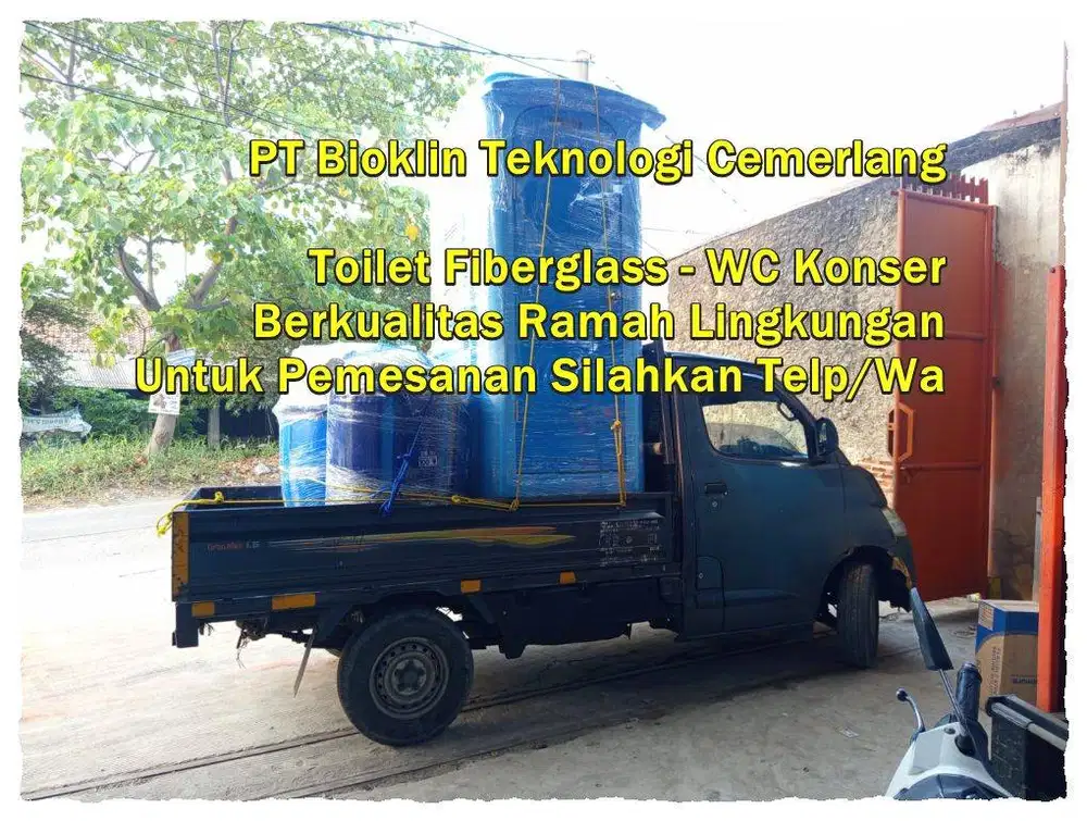Toilet Portable Jongkok- Toilet Outdoor- WC Portable- Praktis Mudah Di