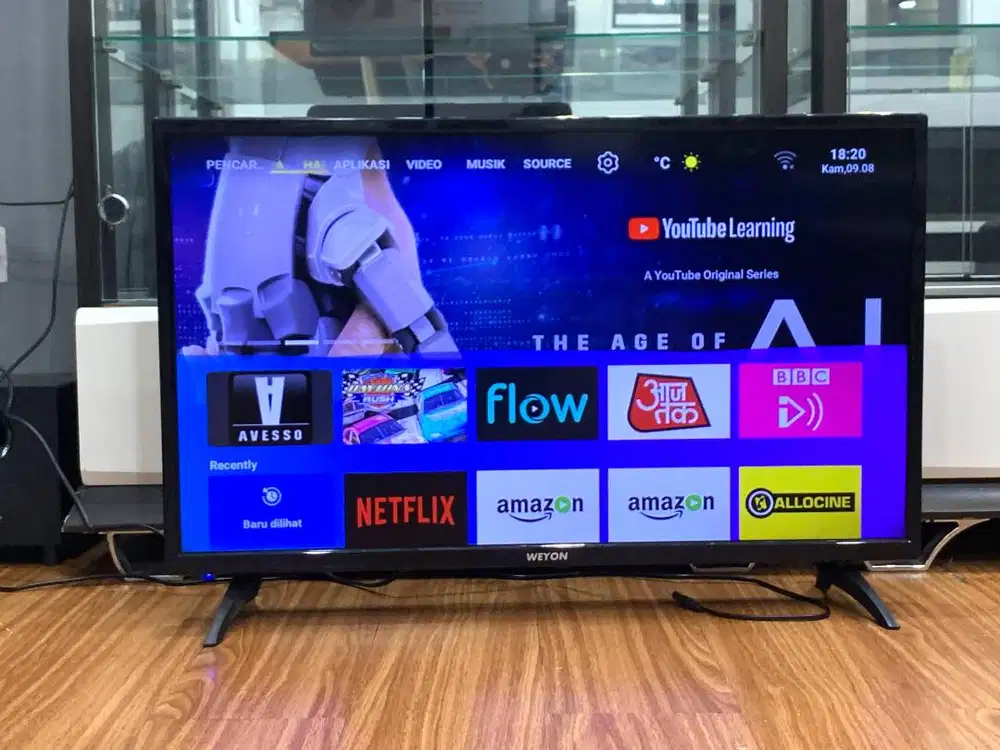 TV Android Second Merk WEYON 32 Inch Second