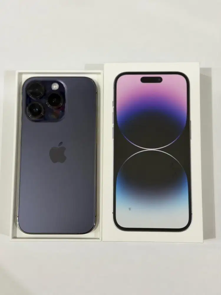 Iphone 14 pro 128gb ibox resmi mulus